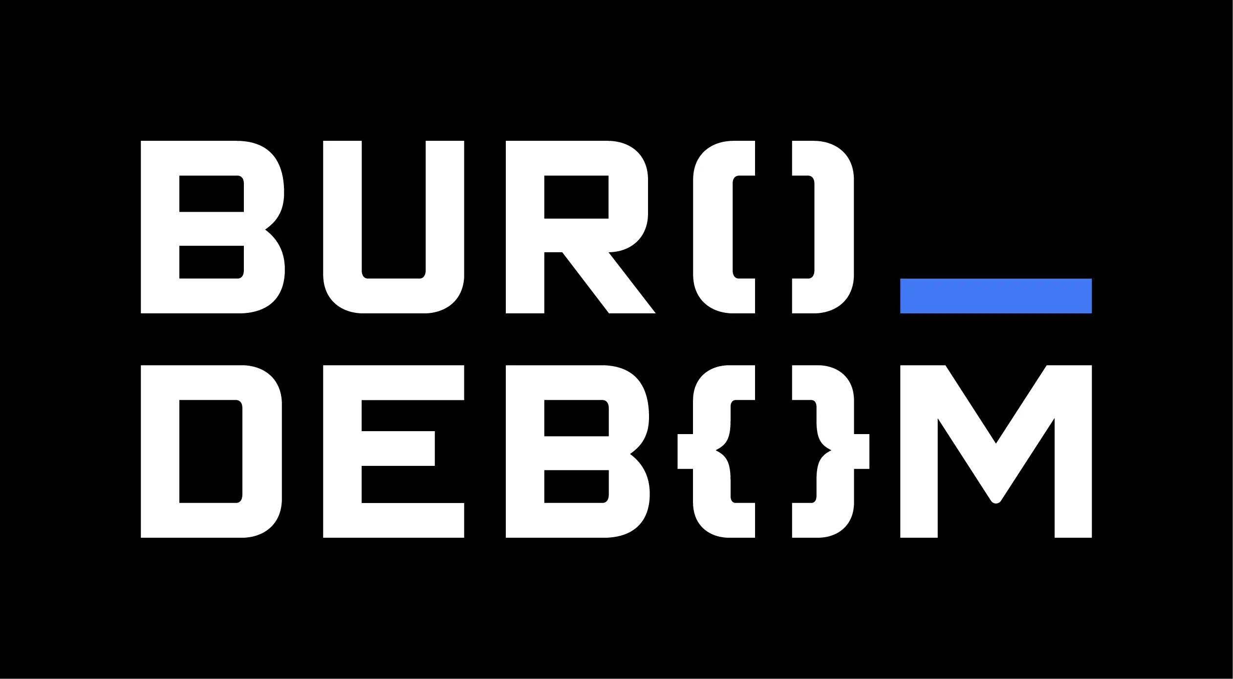 Het logo van buro_deBom